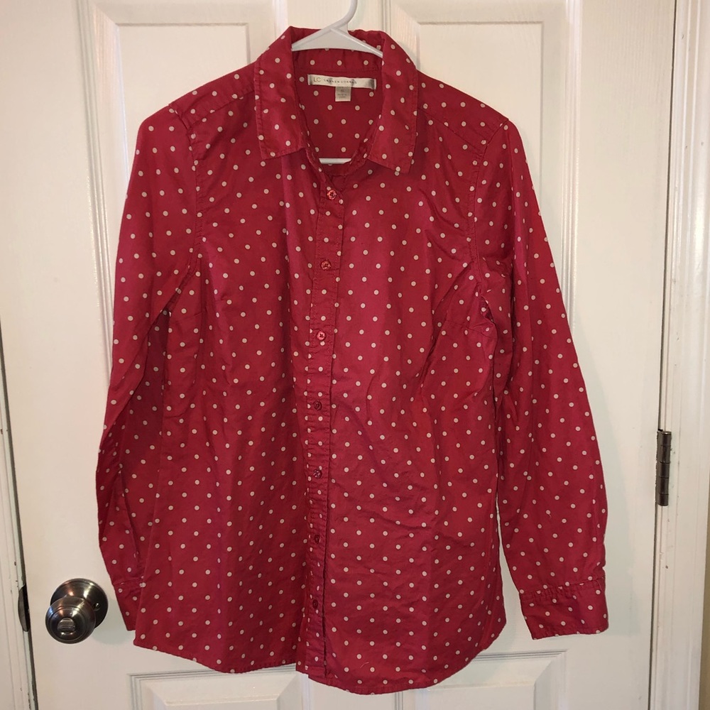 Lauren Conrad | Button Up Blouse Size M